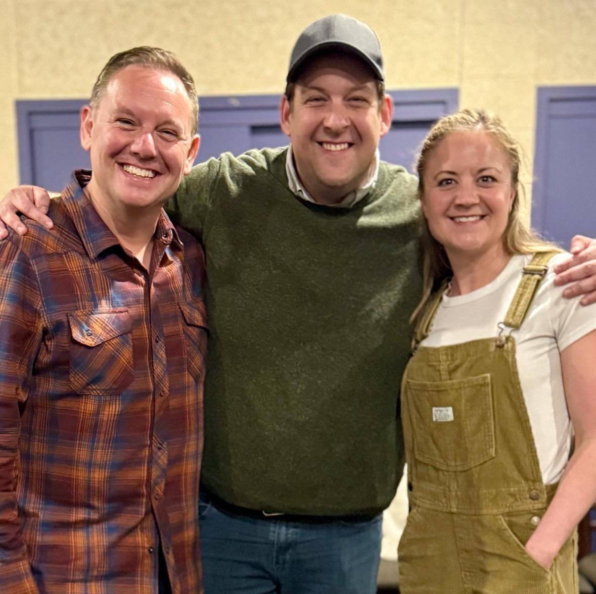 Simon with Andrew Kober and Kyla Moulton